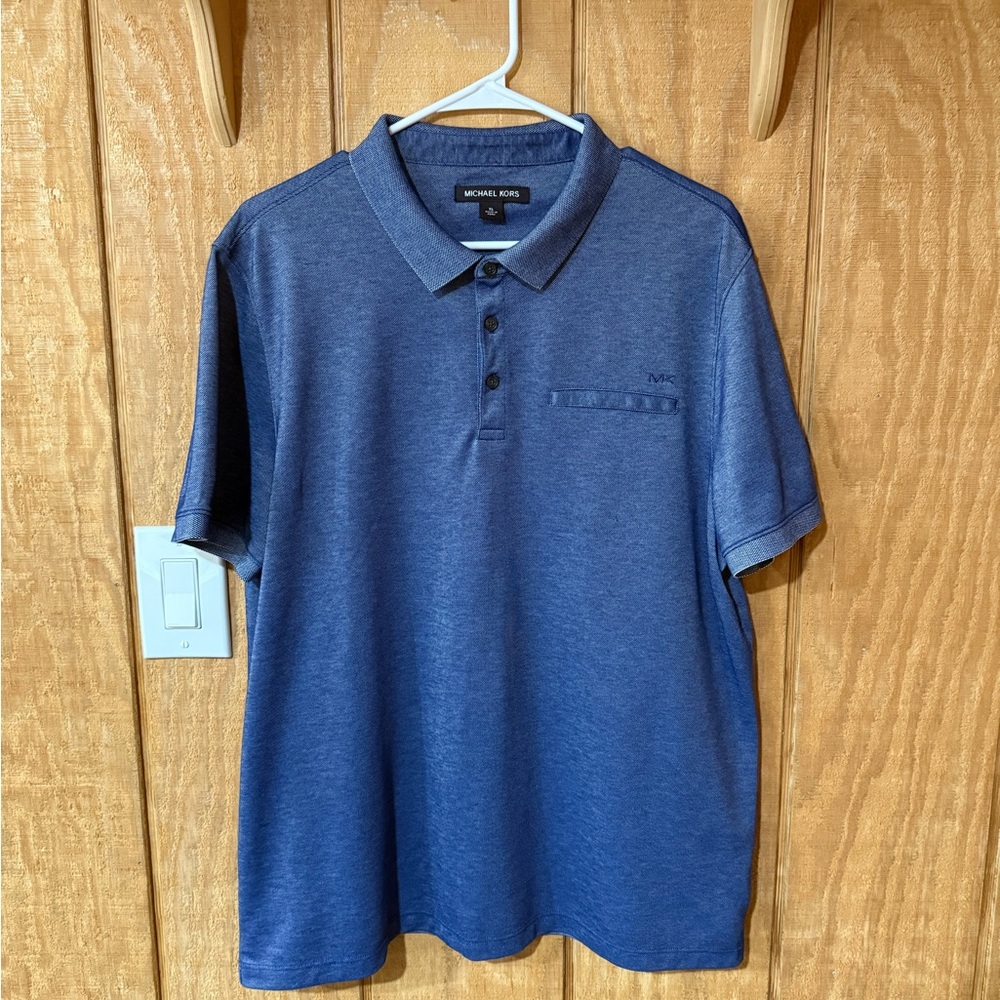 Michael Kors Men's Navy Polo Shirt